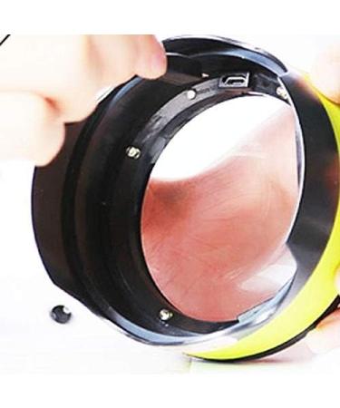 Handheld Press Screen Magnifier USB Charging with LED Light Magnifier 90mm Diameter 5 Magnification Optical Lens Magnifier Made in China - Buy Online on GoSupps.com