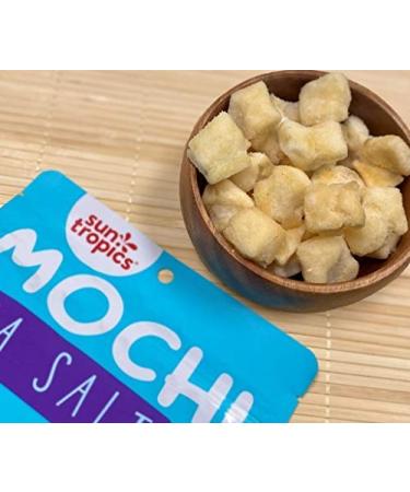 SUN TROPICS Sea Salt Mochi Snack Bites - 3.5 oz | Delicious Gluten-Free Treat - Buy Online on GoSupps.com