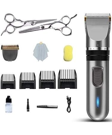 Professional Hair Clippers for Men - Rechargeable Trimmer Kit with LED Display & 4 Guide Combs | Perfect Grooming Gift - Buy Online on GoSupps.com