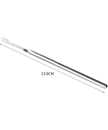 SSWERWEQ Ear wax removal tool Health Care Stainless Steel Ear Pick Cleaner Ear Cleaning Tool Portable Dig Ear Curette Tools Digging Earpick Cleaner Ear Spoon - Buy Online on GoSupps.com