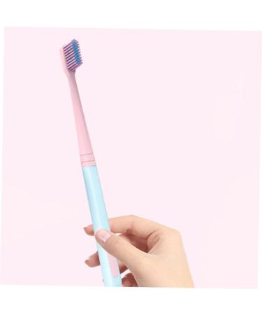 Minkissy 8pcs Ice Cream Toothbrush Set - Light Green Lampshades for Home & Travel | Perfect for Pregnant Women | Stylish Plastic Toothbrushes - Buy Online on GoSupps.com