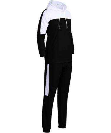 Buy Hanxiulin Men's Long Jogging Suit | Casual Sports Jacket & Pants | Lightweight Training Leisure Wear - Buy Online on GoSupps.com