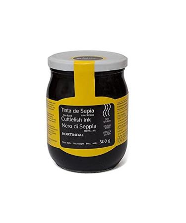 Nortindal - Sterilized cuttlefish ink - ideal for black rice paella - 500 Grams