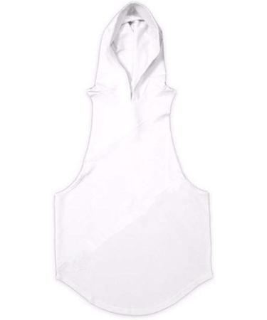 Muscle Killer 3-Pack Men's Workout Hooded Tank Tops - Sleeveless Gym Hoodies - Black/Gray/White - Size Medium - Buy Online on GoSupps.com