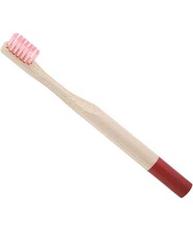 Buy Jerliflyer 6 Colors Kids Bamboo Toothbrush (10 Pack) - Eco-Friendly Soft Bristles Wooden Handle - Red - Buy Online on GoSupps.com