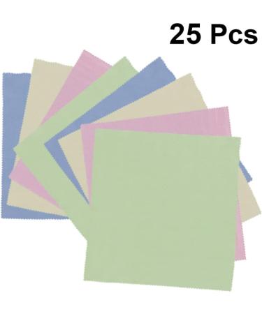 Ciieeo 100Pcs Eyeglasses Cleaning Cloth - 10x10cm Lens Cleaning Cloths for Glasses & Screens - Premium Microfiber Cloths for Smudge-Free Vision - Buy Online on GoSupps.com