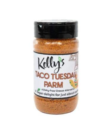 Kelly's Gourmet Taco Tuesday Parmesan, 1-Pack, Cashew Based Cheese