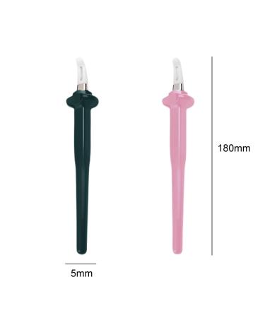 Silicone Eyeliner Brush - Reusable Waterproof Applicator Tool for Easy Makeup (Pink) | International Shipping - Buy Online on GoSupps.com