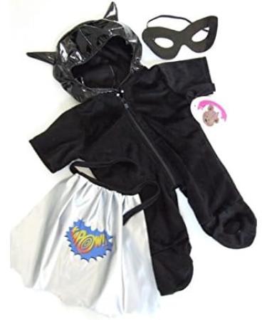 Build a Bear Wardrobe Bat Outfit for Teddy Bears - Black - Buy Online on GoSupps.com