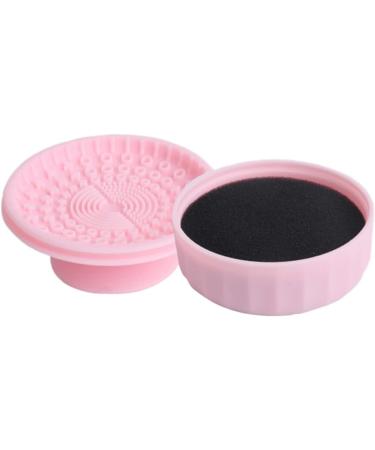 Beavorty 3pcs Makeup Brush Cleaning Box silicone brush cleaner makeup cleaning bowl makeup brush cleaner solution make up silicone makeup brush cleaner Wet and dry Silica gel carpet - Buy Online on GoSupps.com