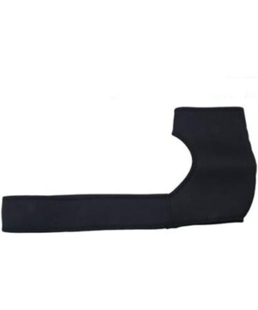 Single Shoulder Support Wrap Band Adjustable Brace Strap for Athletic Football Shoulder Protector Muscle Relief Recovery Black 1PCS Superior Quality and Creative Durable - Buy Online on GoSupps.com