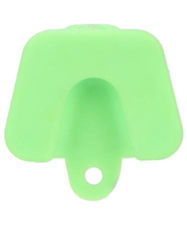 Professional mouth supports cheek holder silicone dental orthodontic bite blocks mouth support mouth support bite block bite block dental accessories (green)