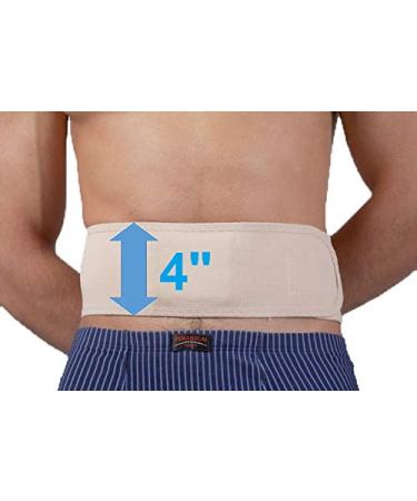 Ventral Belt Hernia Reduction Binder for Men and Women - Waist Size 37-41 inch - Abdominal Support Band with Navel Pad for Comfort and Relief - Buy Online on GoSupps.com