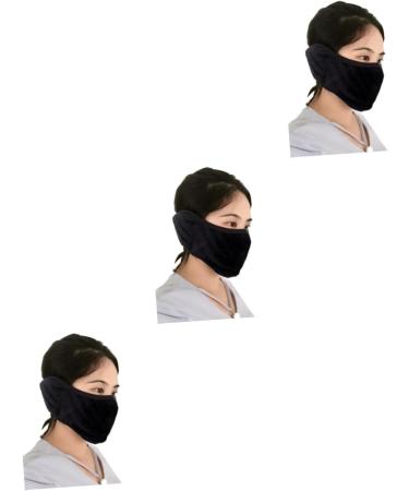 Galpada 2-Piece Winter Skiing Masks - Dustproof Mouth Protection | Black Cycling & Sports Earmuffs for Men & Women - Buy Online on GoSupps.com