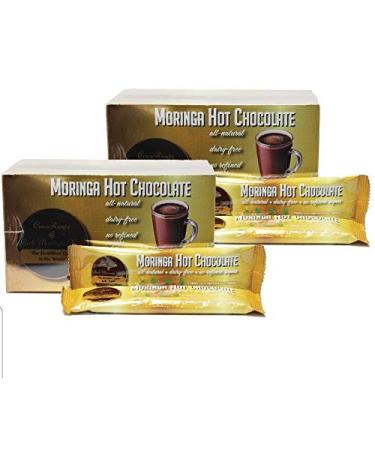 COCORINGA Moringa Hot Chocolate Cacao First Natural Keto Instant Non-dairy Hot Cocoa( 1 Box large) - Buy Online on GoSupps.com
