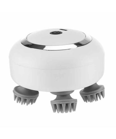 LOLPALONE Portable Head Massager for Hair Growth Handheld Hair Massager with 4 Massage Heads