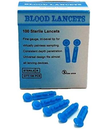 eFast Auto Lancing Device Plus 100 28-G Sterile Lancets - Easy Blood Glucose Testing - Buy Online on GoSupps.com