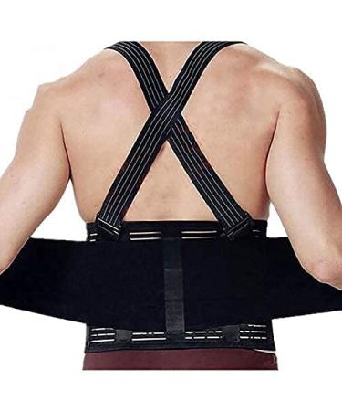 Posture Corrector Lumbar Support Belt Brace Back Pain Straightener High Elastic Protect Lumbar Spinal Shoulder Straps Working Support Support Brace (Size : Medium) (Large) favorite gift lofty ambition - Buy Online on GoSupps.com