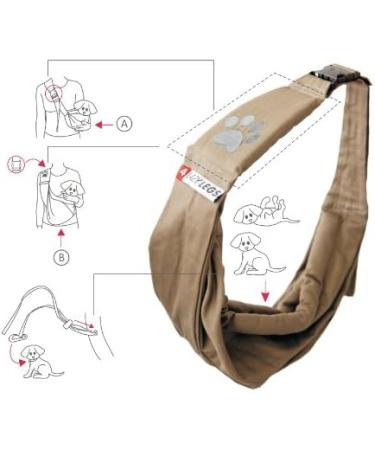4LAZYLELAGS 960747 Dog Edge Bags - Premium Sand Color | International Shipping Available - Buy Online on GoSupps.com