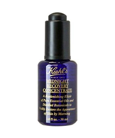 Kiehl's Midnight Recovery Concentrate Face Oil 3.4oz - Nourishing Facial Serum - Buy Online on GoSupps.com