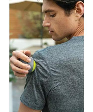 Buy TRIGGERPOINT Unisex Hand Massage Ball - Portable Deep Tissue Self-Massage Tool with Ergonomic Grip | Gray & Lime - Buy Online on GoSupps.com