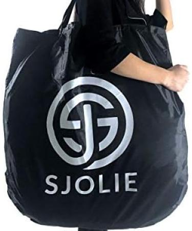 SJOLIE Spray Tan Tent | XL Black Pop Up Self Tanning Booth with Portable Carrying Case - Ideal for Home & Travel - Buy Online on GoSupps.com