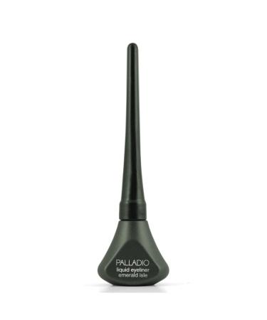 Palladio Liquid Eyeliner  Highly Pigmented and Waterproof Eyeliner  For Intense Eye Definition  Smear-proof Eyeliner Liquid  Includes Easy Grip Wand and Felt Tip Eyeliner Applicator  Emerald Isle - Buy Online on GoSupps.com