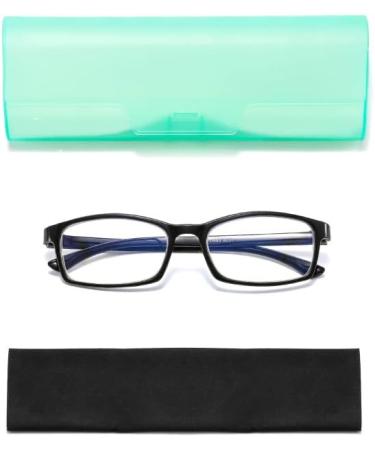 Suertree Blue Light Filter Distance Glasses for Women & Men - Lightweight Myopia Glasses -2.5 Black - Buy Online on GoSupps.com