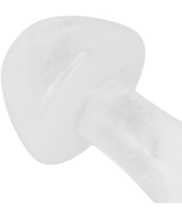 Gua Sha Massage Stones with Mushrooms Skin Care Blood Circulation Professional Mushroom Shoulder Massager for Women (White) - Buy Online on GoSupps.com