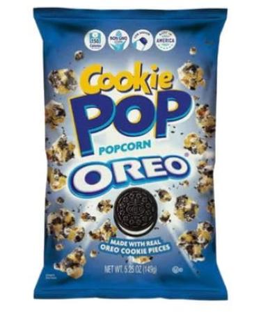 OREO COOKIE POP POPCORN - Canadian Chocolate Popcorn 149g + Heartforcards shipping protection (OREO COOKIE POPCORN)
