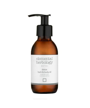 Elemental Herbology Detox Bath & Body Oil  5.0 Fl Oz- Dual-purpose Bath Oil or Body Oil  stimulates and purifies