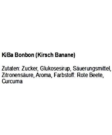 500 g KIBA banana cherry cocktail candy - Buy Online on GoSupps.com