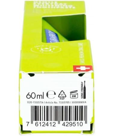 CURAPROX Be You Toothpaste Apple & Aloe Green 60 ml - Natural Dental Care Fresh Flavor International Shipping - Buy Online on GoSupps.com