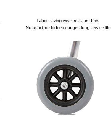 Wheelchair Medical Rehab for Seniors Old People Freedom & Mobility & Lightweight Folding Aluminum Rollator Walker Interesting - Buy Online on GoSupps.com