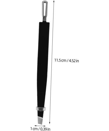 HONMEET Double-Ended Eyebrow Tweezers Tweezer for False Eyelash Eyebrow Trimming Tweezer Trimming Tool for Eyebrow False Eyelash Pick Tool Professional Tweezer Eyebrow Clip Stainless Steel - Buy Online on GoSupps.com