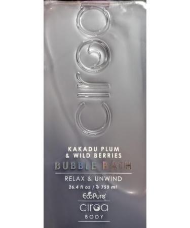 Ciroa Kakadu Plum & Wild Berries Bubble Bath | Relax & Unwind Lavender | 26.4 fl oz (750ml) | International Shipping - Buy Online on GoSupps.com