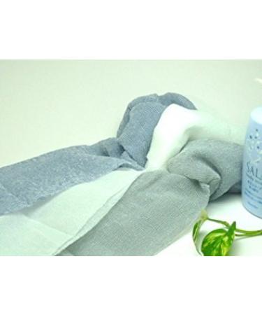 Salux Bath Towel - Premium White Exfoliating Towel for a Deep Peeling Experience | International Shipping Available - Buy Online on GoSupps.com