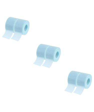 Angoily Eyelash Tape 6 Rolls Silicone Gel Band Extension Band Non-Woven Fabric Lash Tape