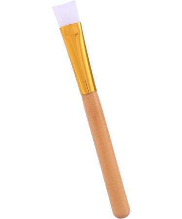Guvkeug Face Mask Brush Applicator Wooden Handle Flat Tip Brush - Buy Online on GoSupps.com
