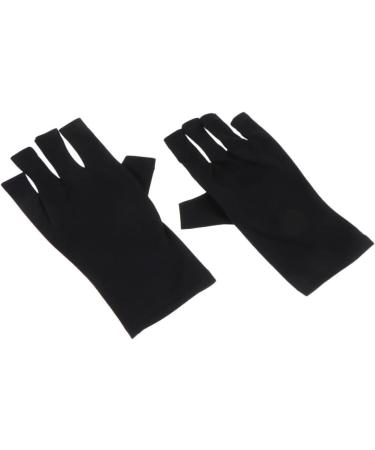 POPETPOP 3 Pairs Nail Gloves Fingerless Gloves Sun Gloves Protective Gloves for Gel Nails Manicure Uv Gloves Fingerless Uv Gloves Women's Polyester Short Nail Polish - Buy Online on GoSupps.com