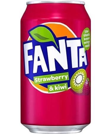  Italian Gourmet E.R. 24 x Fanta Strawberry & Kiwi 330ml + Italian Gourmet Polpa 400g - Buy Online on GoSupps.com