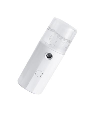SOESFOUFU 1pc Hydrating Instrument Facial Mister Face Steamer Cool Mist Sprayer Mini Mister Electric Abs White