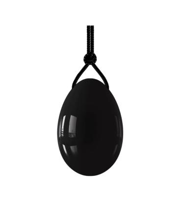 Obsidian Egg Massage Ball Kegel Exercise Black Crystal Eggs Drilled Medium Reiki Crystals