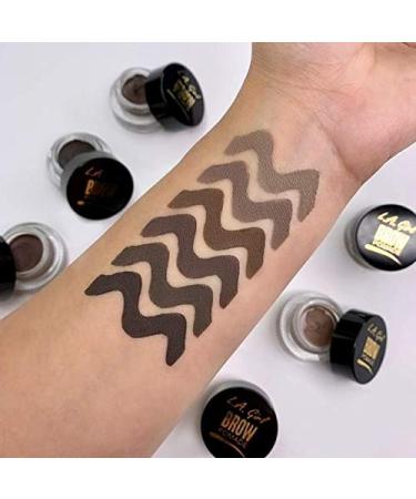 L.A. Girl Brow Pomade Dark Brown 0.11 oz - Define and Fill Brows with Precision - Buy Online on GoSupps.com