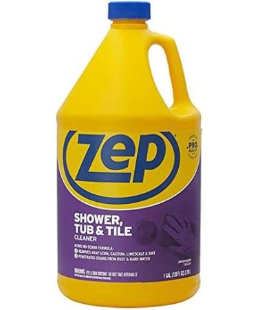 Zep ZUSTT128 Shower Tub and Tile Cleaner - Powerful Professional-Grade Cleaner for Sparkling Surfaces | Buy Online for International Shipping - Buy Online on GoSupps.com