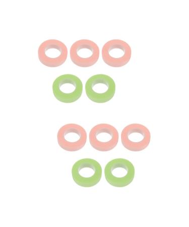 MAGICLULU 10 Rolls Grafting Eyelash Tape Green Duct Tape Face Cleaning Tools Facial Supplies Make Eyebrow Lip Gel Curl Glue Eyelash Patches Detergent Non-woven Fabric
