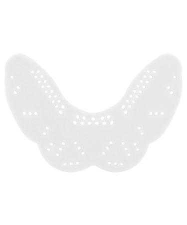 Sports Mouth Guard Reusable Shock Mouth Guard with EVA Material Versatile Sports Mouth Guard to Protect Cheeks and Tongue Suit for Boxing Basketball Lacrosse Hockey Jiu Jitsu (White)