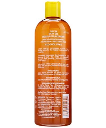 Fantasia Moisturizing Hair Gel 16oz - Deep Hydration & Frizz Control for Curly/Wavy Hair - Aloe Vera & Vitamin E + Nose Cleaning Brush Pack of 2 - International Shipping Available - Buy Online on GoSupps.com