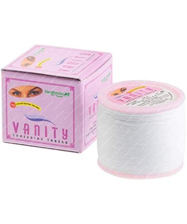 2 spools x 300 m eyebrow threading antibacterial cotton thread