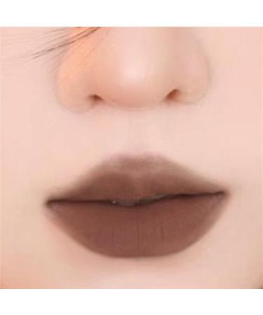 BADALO Velvet Mist Water Mist Lip Mud Soft Silky Matte Matte Vegan White NonStick Lip Gloss Lip Glaze Lipstick Color 6 dead wood brown tone - Buy Online on GoSupps.com